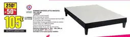 E.Leclerc SARDEM Sommier tapissier lattes massives offre