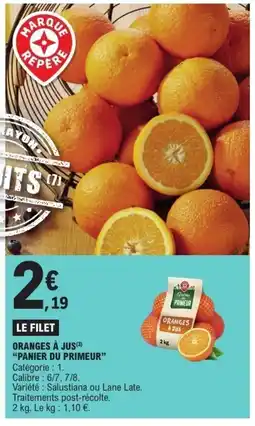 E.Leclerc PANIER DU PRIMEUR Oranges à jus offre