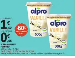 E.Leclerc DANONE Alpro vanille offre