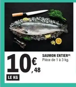 E.Leclerc Saumon entier offre