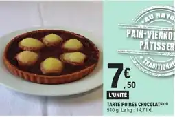 E.Leclerc Tarte poires chocolat offre