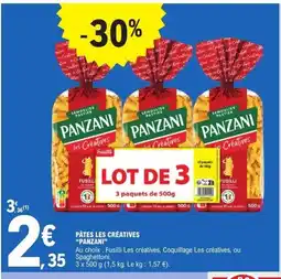 E.Leclerc PANZANI Pâtes les créatives offre