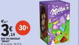 E.Leclerc MILKA Œufs en chocolat offre
