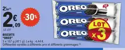 E.Leclerc OREO Biscuits offre