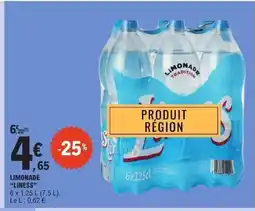 E.Leclerc LINESS Limonade offre