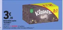 E.Leclerc KLEENEX Mouchoirs boîte offre