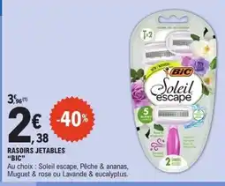 E.Leclerc BIC Rasoirs jetables offre