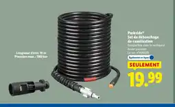 Lidl PARKSIDE Set de débouchage de canalisation offre