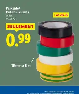Lidl PARKSIDE Rubans isolants offre