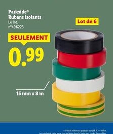 Lidl PARKSIDE Rubans isolants offre