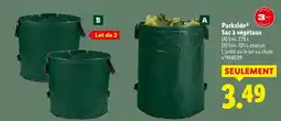 Lidl PARKSIDE Sac à végétaux offre