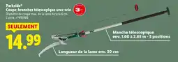 Lidl PARKSIDE Coupe-branches télescopique avec scie offre