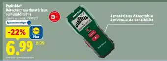 Lidl PARKSIDE Détecteur multimatériaux ou humidimètre offre