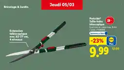 Lidl PARKSIDE Taille-haies télescopique offre