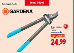 Lidl GARDENA Coupe-branches offre