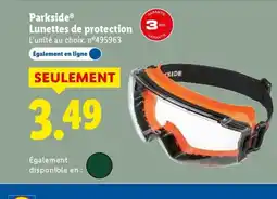 Lidl PARKSIDE Lunettes de protection offre