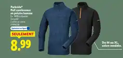 Lidl PARKSIDE Pull camionneur en polaire homme offre
