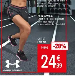 Intersport Short femme offre