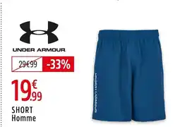 Intersport UNDER ARMOUR. Short homme offre