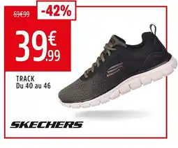 Intersport SKECHERS Track du 40 au 46 offre