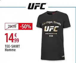 Intersport UFC Tee-shirt homme offre