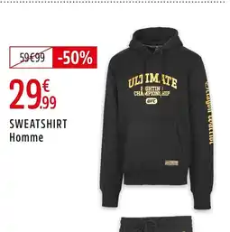 Intersport Sweatshirt homme offre