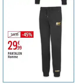 Intersport Pantalon homme offre