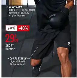 Intersport Short homme offre