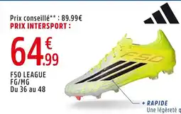 Intersport F50 league fg/mg du 36 au 48 offre