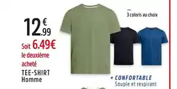 Intersport Tee-shirt homme offre