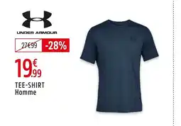 Intersport UNDER ARMOUR Tee-shirt homme offre