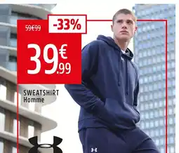 Intersport Sweatshirt homme offre