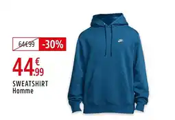 Intersport Sweatshirt homme offre