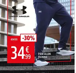 Intersport UNDER ARMOUR Pantalon homme offre