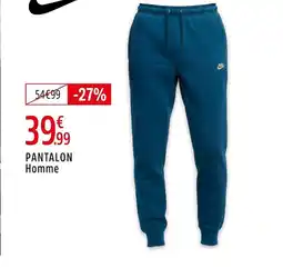 Intersport Pantalon homme offre