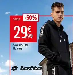 Intersport LOTTO Sweatshirt homme offre
