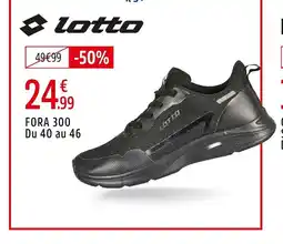 Intersport LOTTO Fora 300 du 40 au 46 offre