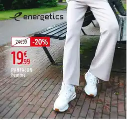 Intersport ENERGETICS Pantalon femme offre