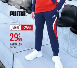Intersport PUMA Pantalon enfant offre