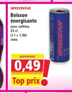 Norma SPEEDSTAR Boisson énergisante offre