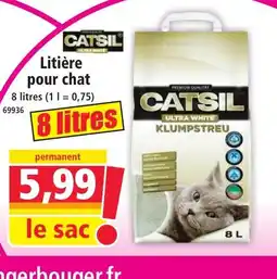 Norma CATSIL Litière pour chat offre