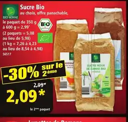 Norma BIO SONNE Sucre Bio offre