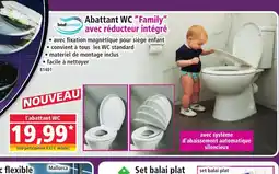 Norma BADKOMFORT Abattant WC Family avec réducteur intégré offre