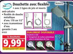 Norma BADKOMFORT Douchette avec flexible offre