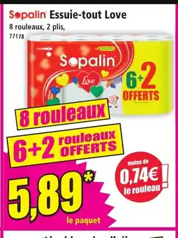 Norma SOPALIN Essuie-tout Love offre