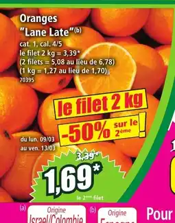 Norma Orange Lane Late offre