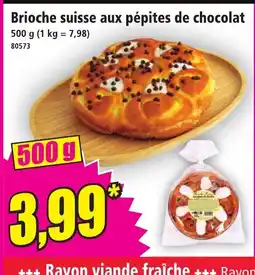 Norma Brioche suisse aux pépites de chocolat offre