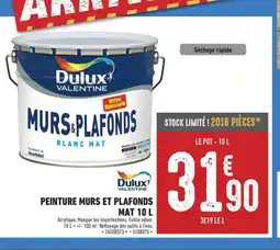 Brico Cash DULUX Peinture murs et plafonds offre