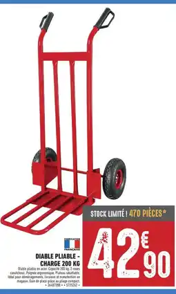 Brico Cash Diable pliable charge offre