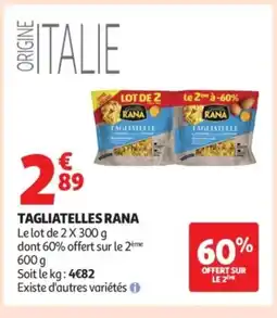 Auchan RANA Tagliatelles offre